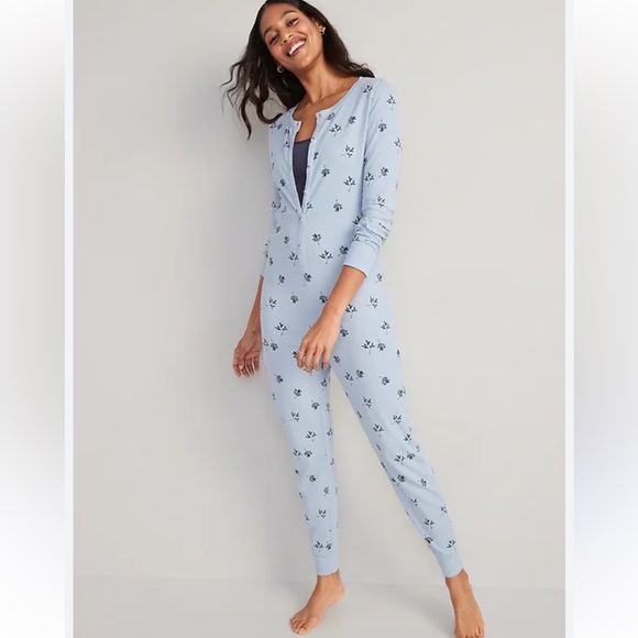 Old Navy Other - Old Navy Blue Pattern Onesis